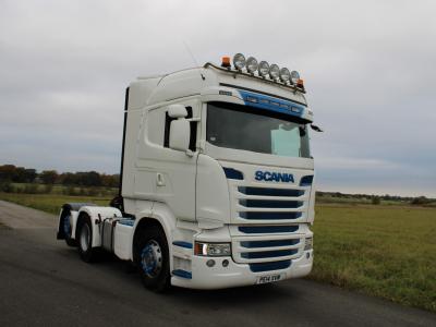 SCANIA R490 MANUAL TAG AXLE