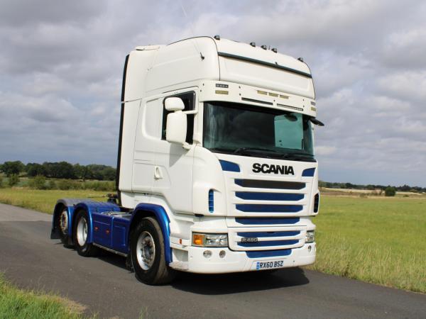 SCANIA R480 TOPLINE 65 TON TAG AXLE